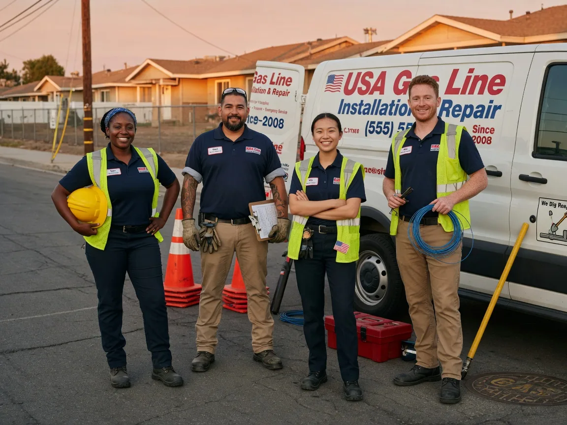 Gas Line Installation company in Poolville, TX